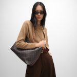 CELINE SOFT SHOPPER BAG IN Triomphe Canvas and Calfskin - Image 2