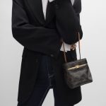 CELINE SMALL TRIOMPHE FRAME IN TRIOMPHE CANVAS AND NATURAL CALFSKIN - Image 4