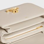 CLASSIQUE TRIOMPHE BAG IN SHINY CALFSKIN LIGHT STONE - Image 4