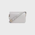CLASSIQUE TRIOMPHE BAG IN SHINY CALFSKIN CLOUDY GREY - Image 3