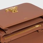 CLASSIQUE TRIOMPHE BAG IN SHINY CALFSKIN BRONZE - Image 4