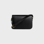 CLASSIQUE TRIOMPHE BAG IN SHINY CALFSKIN BLACK - Image 3