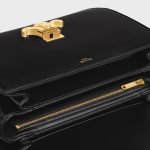 CLASSIQUE TRIOMPHE BAG IN SHINY CALFSKIN BLACK - Image 4