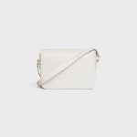 TEEN TRIOMPHE BAG IN SHINY CALFSKIN WHITE - Image 3