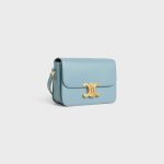 TEEN TRIOMPHE BAG IN SHINY CALFSKIN CALIFORNIA BLUE - Image 2