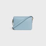 TEEN TRIOMPHE BAG IN SHINY CALFSKIN CALIFORNIA BLUE - Image 3