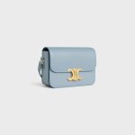 TEEN TRIOMPHE BAG IN SHINY CALFSKIN PALE BLUE - Image 2