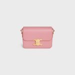 TEEN TRIOMPHE BAG IN SHINY CALFSKIN ROSE