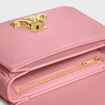 TEEN TRIOMPHE BAG IN SHINY CALFSKIN ROSE - Image 4