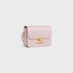 TEEN TRIOMPHE BAG IN SHINY CALFSKIN PASTEL PINK - Image 2