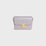 TEEN TRIOMPHE BAG IN SHINY CALFSKIN LIGHT LILAC
