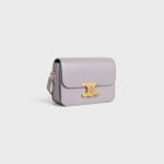 TEEN TRIOMPHE BAG IN SHINY CALFSKIN LIGHT LILAC - Image 2