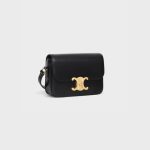 TEEN TRIOMPHE BAG IN SHINY CALFSKIN BLACK - Image 2
