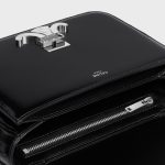 TEEN TRIOMPHE BAG IN SHINY CALFSKIN BLACK - Image 4
