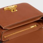 TEEN TRIOMPHE BAG IN NATURAL CALFSKIN TAN - Image 4