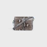 CELINE TEEN TRIOMPHE BAG IN Python patchwork - Image 4