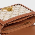 TEEN TRIOMPHE BAG IN TRIOMPHE CANVAS AND CALFSKIN WHITE - Image 4