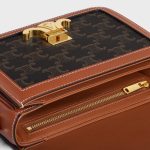 TEEN TRIOMPHE BAG IN TRIOMPHE CANVAS AND CALFSKIN TAN - Image 4