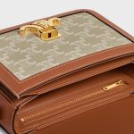 TEEN TRIOMPHE BAG IN TRIOMPHE CANVAS AND CALFSKIN GREGE - Image 4