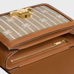 TEEN TRIOMPHE BAG IN TEXTILE WITH TRIOMPHE ALL OVER AND CALFSKIN - Image 3